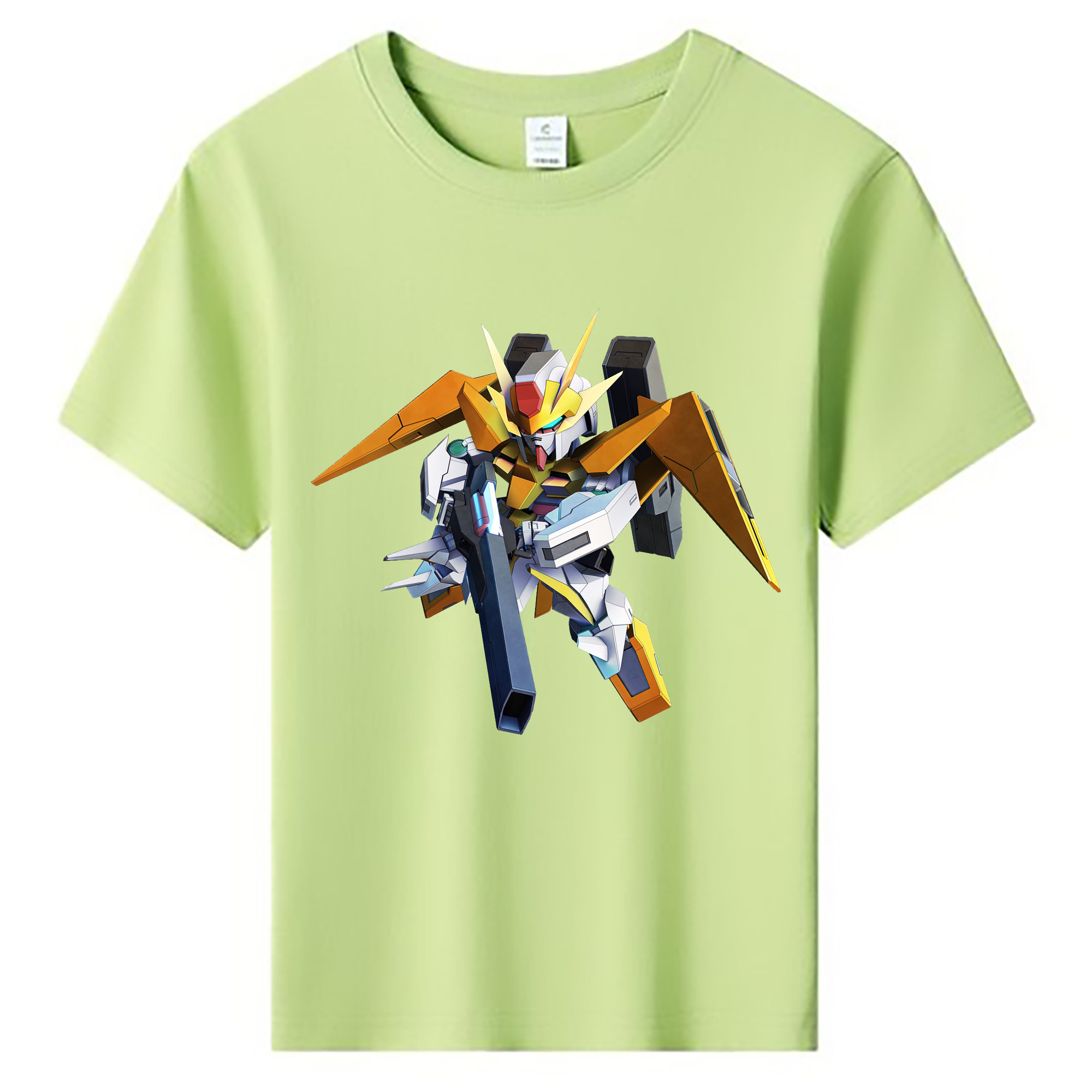 （画像用） 機動戦士ガンダム Mobile Suit Gundam 綿100％キッズTシャツ（フロントプリント）